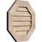 Ekena Millwork Octagonal Gable Vent Non-Functional, Pine Gable Vent w/ Decorative Face Frame, 28"W x 28"H GVWOC28X2802SDUPI - alternate 4